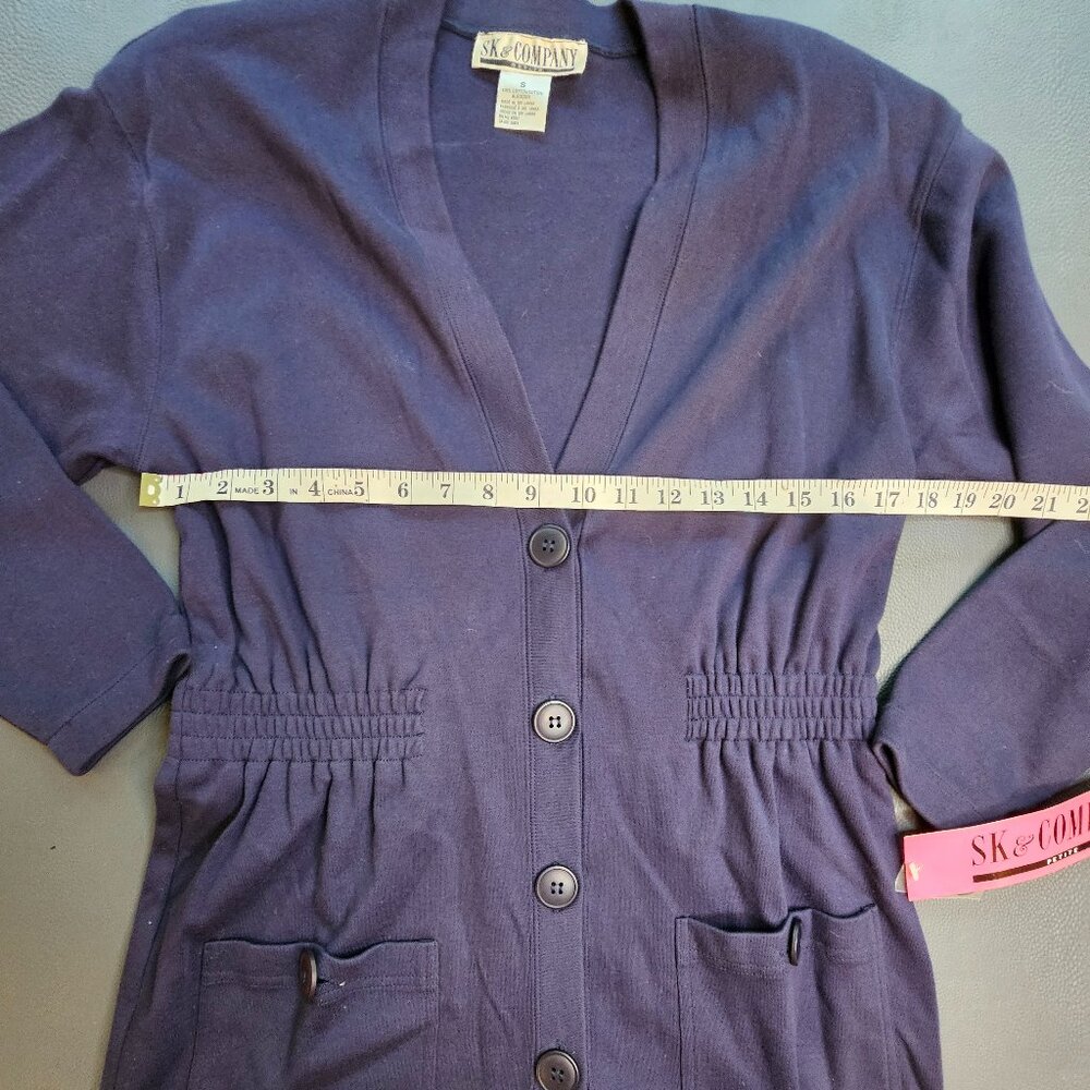 Vintage SK and Company Blue Shirt